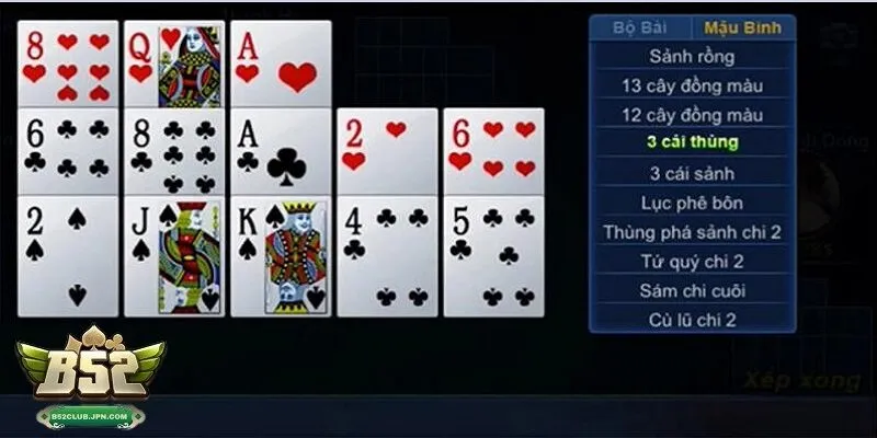 Tổng quan về luật chơi mậu binh B52club